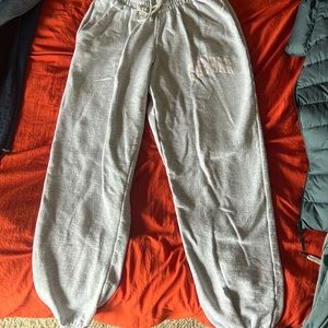 The Bar grey sweats